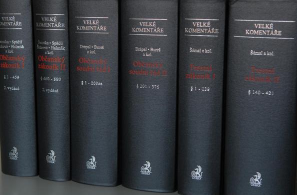 Velké komentáře – odborná literatura